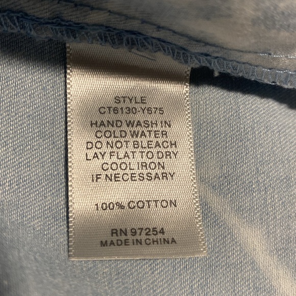 One Clothing Denim Tie Dye Shirt - Picture 4 of 9